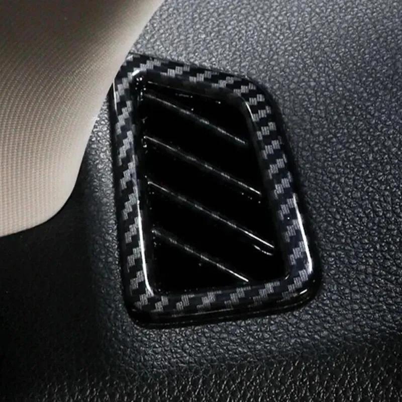 For Kia Seltos     Window Switch Cover Trim Gear Shift Panel Water Cup Holder Cover ABS Carbon Interior Accessories