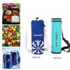 Oxford cloth Insulated Water Bottle Cover With Strap Cup Sleeve Thermal Cup Sleeve  Travel