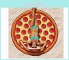 Hamburgers Donuts Pizza Design Beach Towel For Kids And Adults With Polyester Fabric For Pool And Beach Use