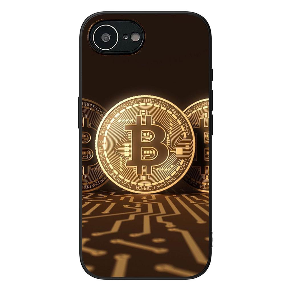 Cover for Samsung Galaxy S22 S21 S20 FE Ultra Plus A35 A36 A55 A37 A33 A34 A57 Coque Phone Case Bitcoin BTC Money 100 Dollars
