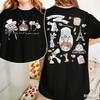 T-shirt a Doppia Faccia in Puro Cotone con Stampa Cartoon di Ratatouille per Adulti e Bambini Un Must-have per i Fan dell'Animazione Culinaria dell'Infanzia