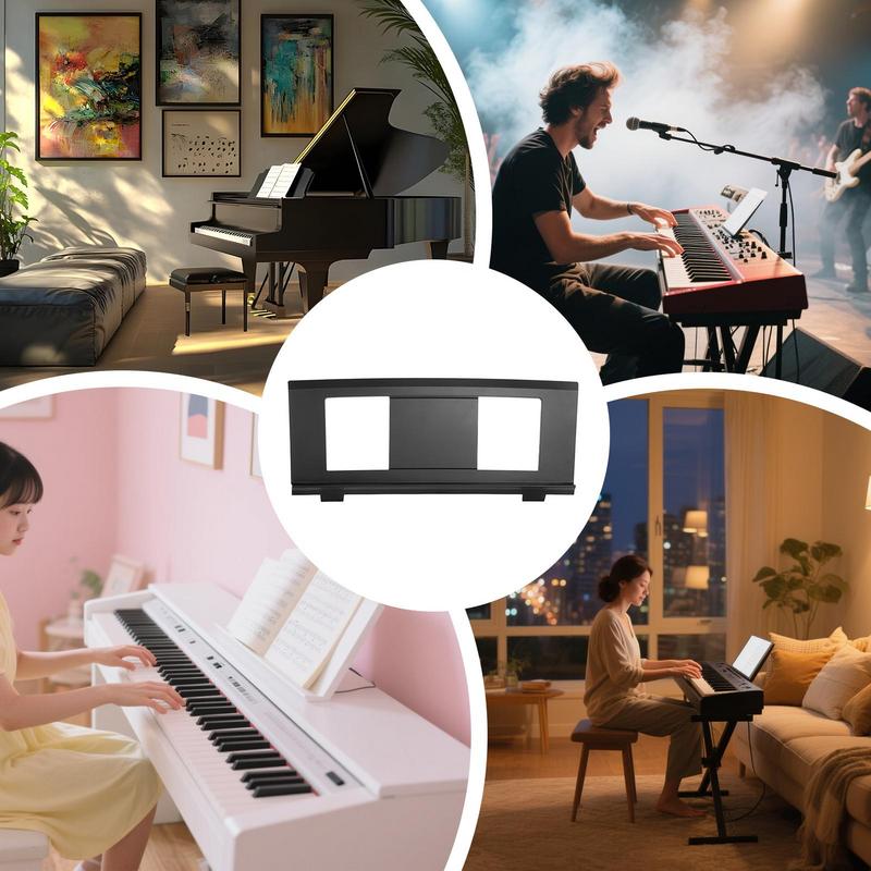 Piano Music Stand Portable Music Sheet Stand Adjustable Accessories Instrument For Musical Stage Performance Teachers Musicians