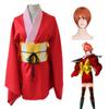 Exquisite Gintama Kagura Kimono Suit Cosplay Costume Outfit For Anime Lovers