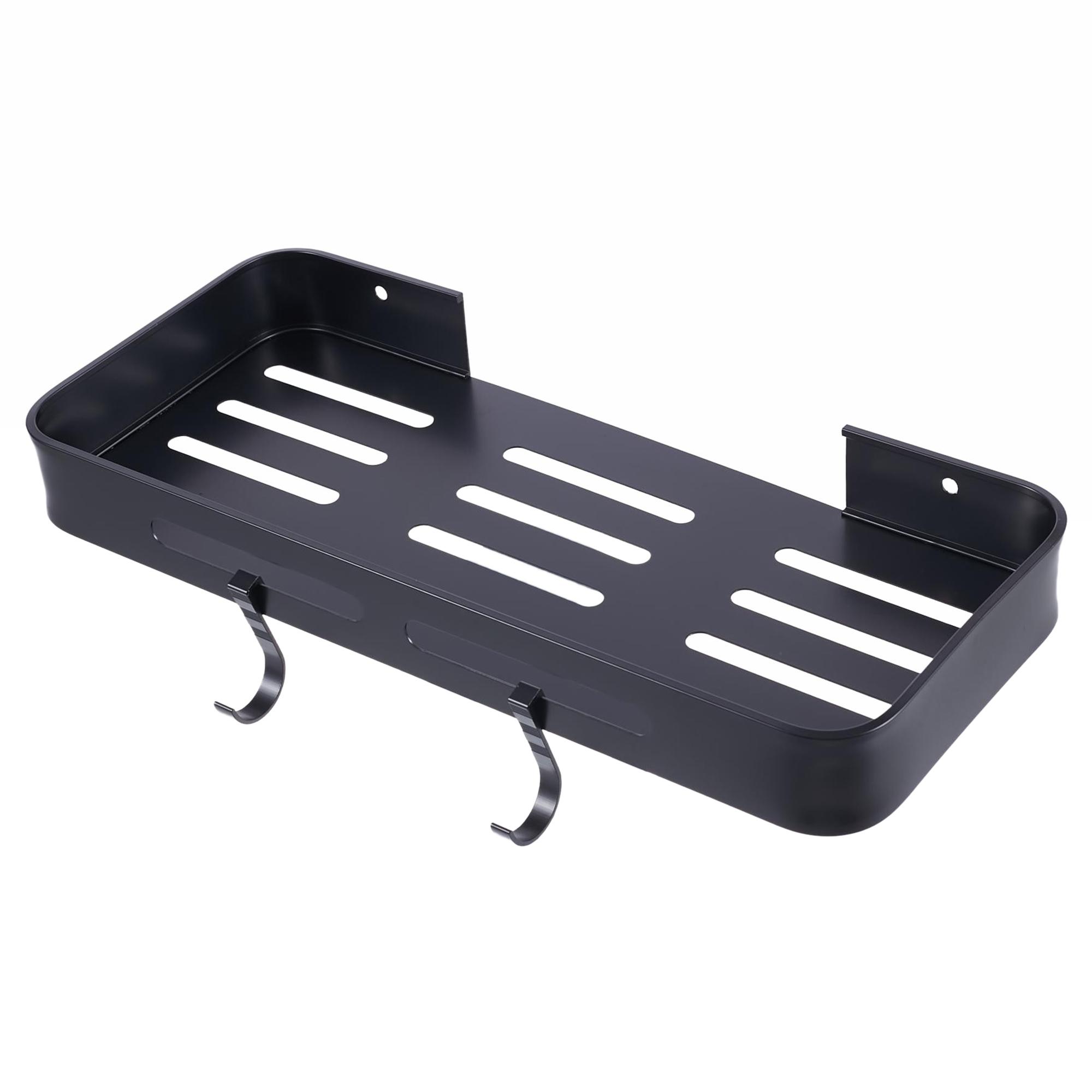 

Bathroom Shower Gel Shampoo Organizer Kitchen Spice Storage Rack One-layer Rectangle