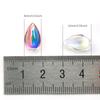 Best Quality 8x14mm Smooth Crystal Drop Beads Shiny Ab Glass Drop Beads Jewelry Beads for DIY Bracelet Necklace Making 28pcs/lot