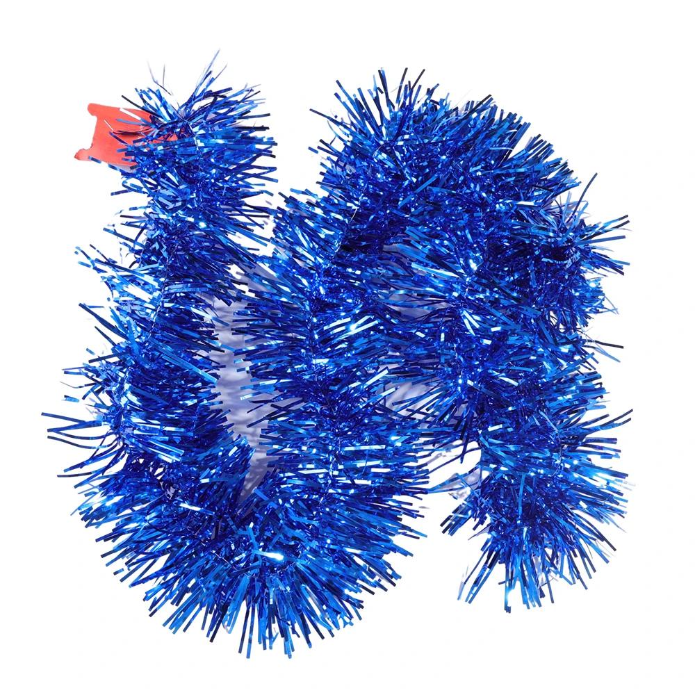 30M Colorful Christmas Ribbon Garland Xmas Tree Wrapping Tinsel Ribbons Diy Bar Wedding New Year Party Ribbon Decorations