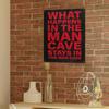 1/2Pcs Vintage Man Cave Tin Sign, What Happens In The Man Cave Stays In The Man Cave, Rust-Proof Durable Funny Metal Wall Plaque