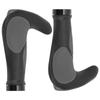22.2mm Mountain Bicycle Ox Horn Handbar Bilateral Locking Durable Rubber Handle Grips