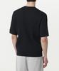 MUSINSA STANDARD Cable Crew Neck Short Sleeve Knit [Black]
