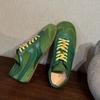 Fashion Women's Sneakers Shoes Flats New Autumn Genuine Leather Ladies Moral Training Shoes Casual Flat Shoes Women Zapatos De Mujer