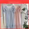 Ice Silk Sleep Dress For Women With Breathable Fabric For Home Comforts