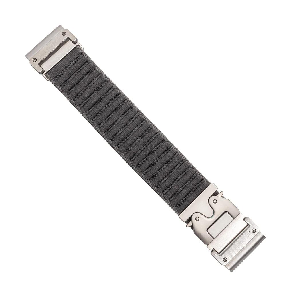 26 mm Nylon Loop-rem för Garmin Fenix E 8 47 mm 7 7X Pro/6X 6XPro/Enduro 3 2/Epix Pro Gen 2 51 mm Quickfit-armband Sportband