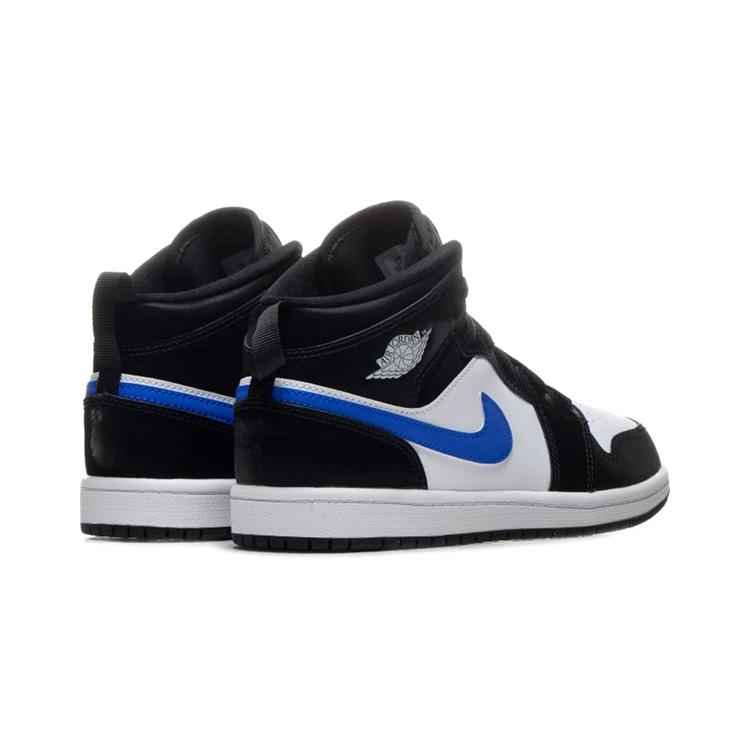 Jordan 1 Mid PS Black Racer Blue 640734-084