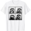 Cute Otter Face Love Otters Funny Animal Sea Otter Lover T-Shirt