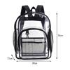 Eco-friendly PVC Transparent Ita Backpack - Unisex Waterproof School & Outdoor Bag