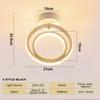 LED Aisle Ceiling Lamp Modern Style Ceil Hallway Balcony Bedroom LivingRoom Home Indoor Lighting DiningRoom Lights Office Lustre