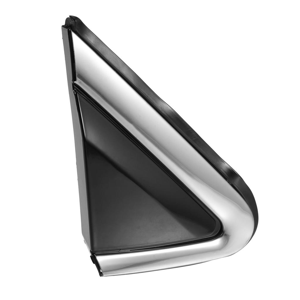 ABSOPRO Front Right Door Mirror Corner Fender Triangle Cover Trim Rearview Triangle Trim Panel for Nissan Murano Black Plastic (No. 96318-5BC0A)