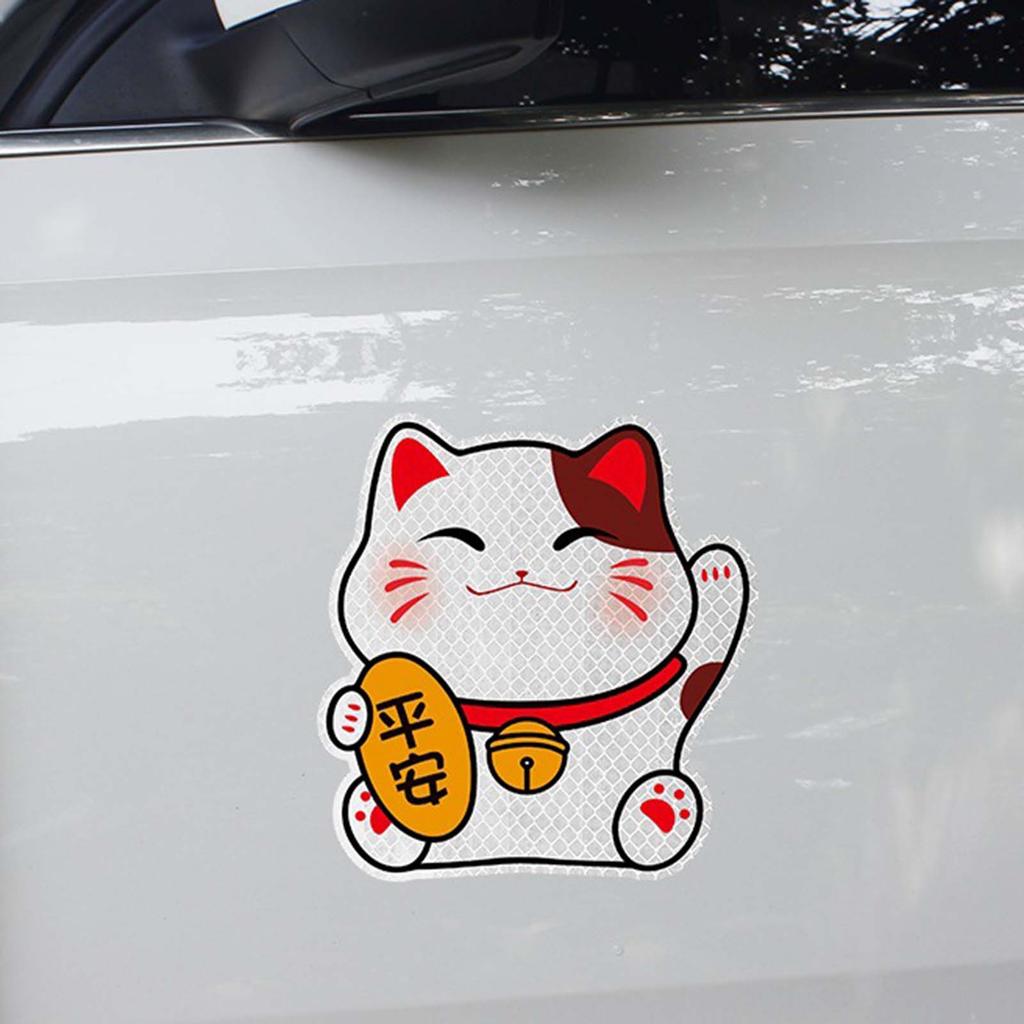 Cartoon Animal Car Sticker Personalized Creative Vehicle Tail Cute Sticker for Friend Family Neighbors Gift