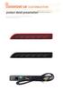 LED Dynamic Flowing Turn Signal Reflector for 2015-2021 Nissan Murano Rear Bumper