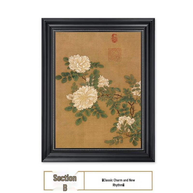 Lilang Retro Chinese Style Living Room Electric Meter Box Decorative Painting