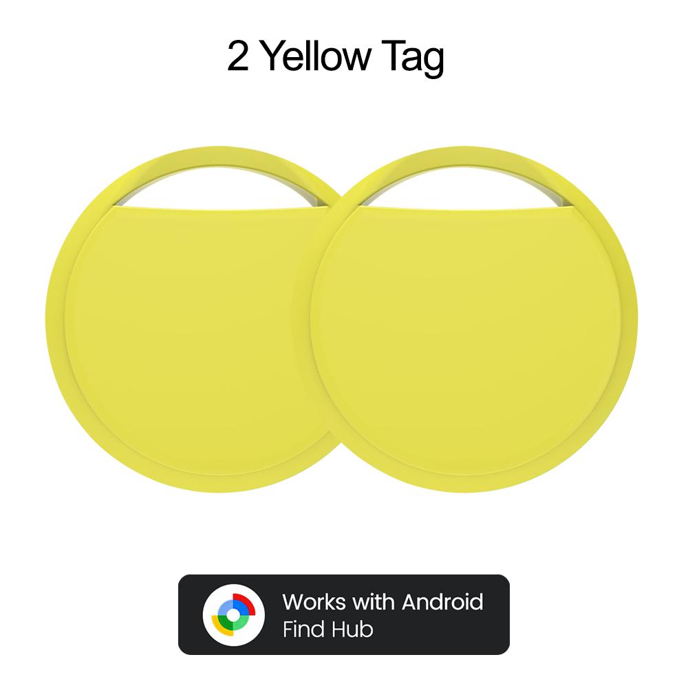 Smart Location Tag Android Bluetooth Locator GPS Tracker Work With Google Find Hub Anti-Lost Item Finder Keys Luggage Kids Bag