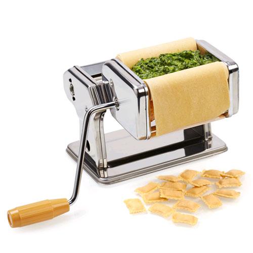 Homemade Pasta And Ravioli Machine With Attachments - Large Set