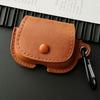 Black leather AirPods pro1 apple bluetooth headset case 1/1/1/1st generation protective case