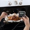 Electronic Kitchen Thermometer Probe Skewer for Meat and Roast Dishes