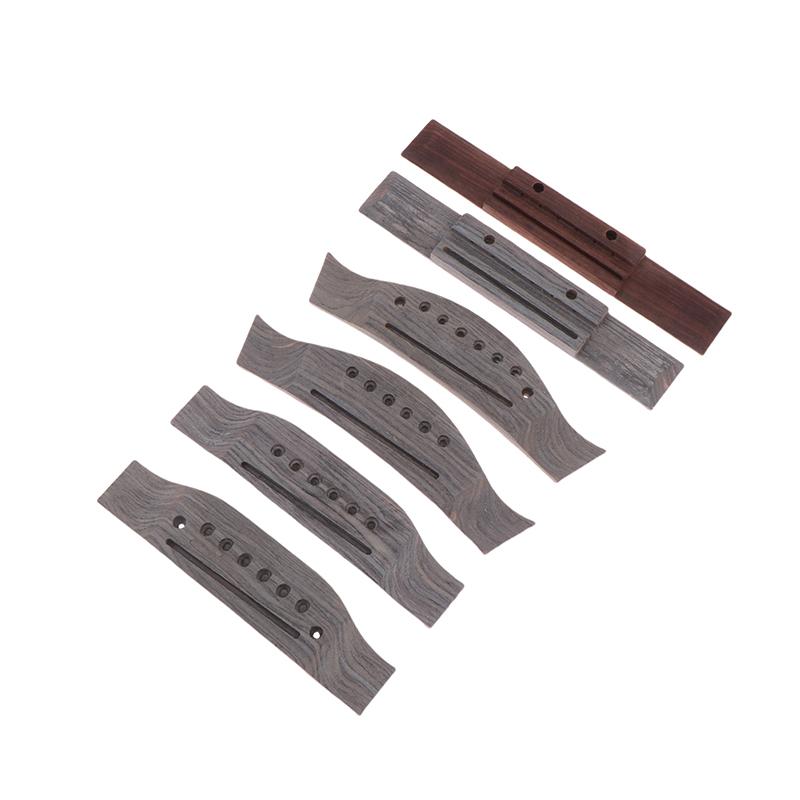 1 stk Folkgitar Sadel Bro Palisander Gitarbro Nedre Strengputer Bro Akustisk Gitar Qin Ma Qin Qiao Folkgitar
