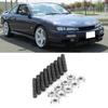 9 Stück Turbobolzen + Sicherungsmutter Passend für S13 S14 S15 SR20 CA18