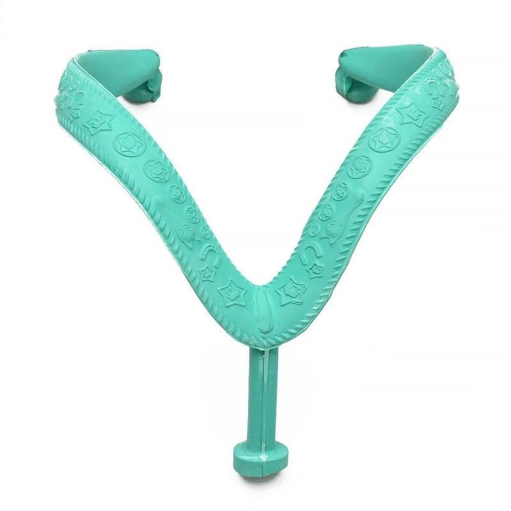 1 Paio Sandalo Tanga Stile Thailandese Cinturino di Ricambio Colore Unico Resistente all'Usura Cinghie a Tracolla Clip a Tre Punti in Gomma