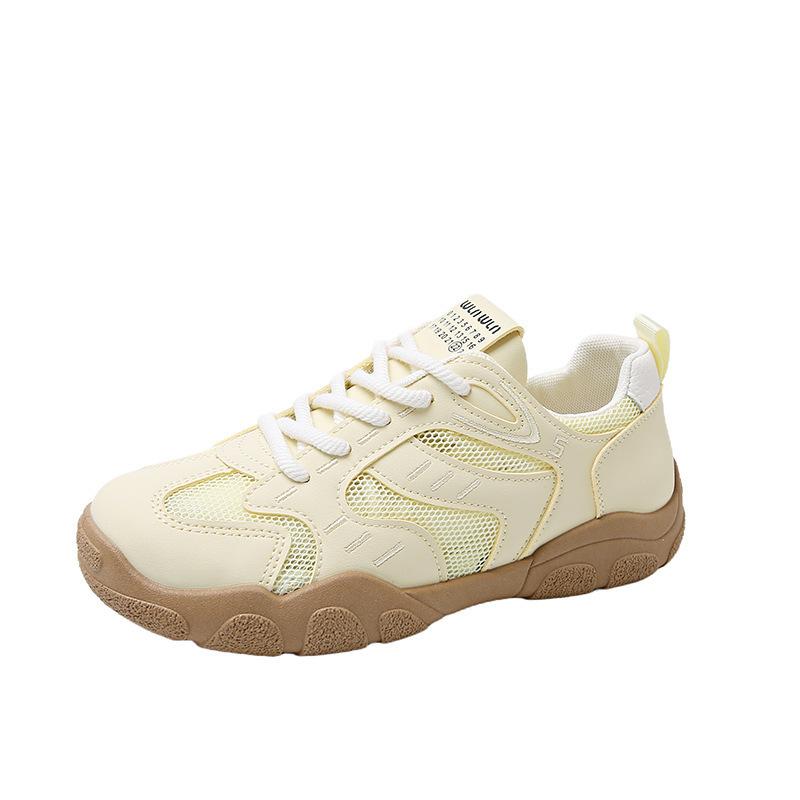 

2025 summer high-quality physical mesh breathable sports shoes Harajuku ins women s shoes four seasons sports outdoor running shoes 40
