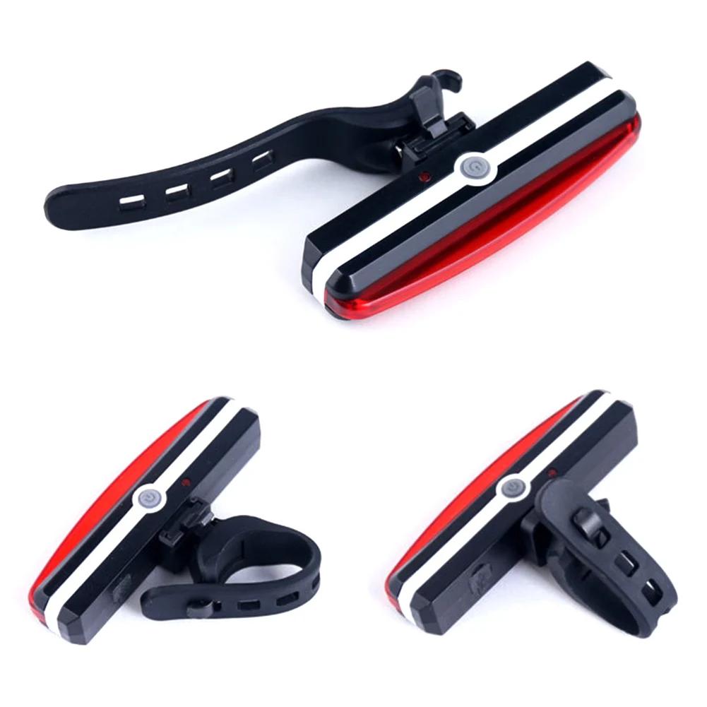 Bike Tail Light USB Rechargeable LED Bright Rear Red Bike Light Cycling Safety for Night Riding Lighting Back Bicycle Taillights