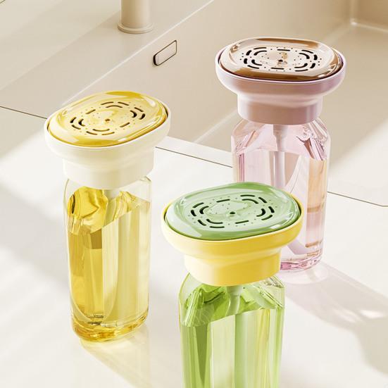 Multi-purpose Detergent Presser Dishwashing Liquid Press Pump Head Kitchen Bathroom Laundry Liquid Detergent Bottle Press Soap Dispenser