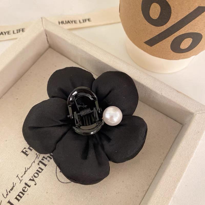 

Корейские креативные заколки-краб для волос с цветком, головной убор для женщин и девочек, модные заколки для волос, аксессуары для волос A4