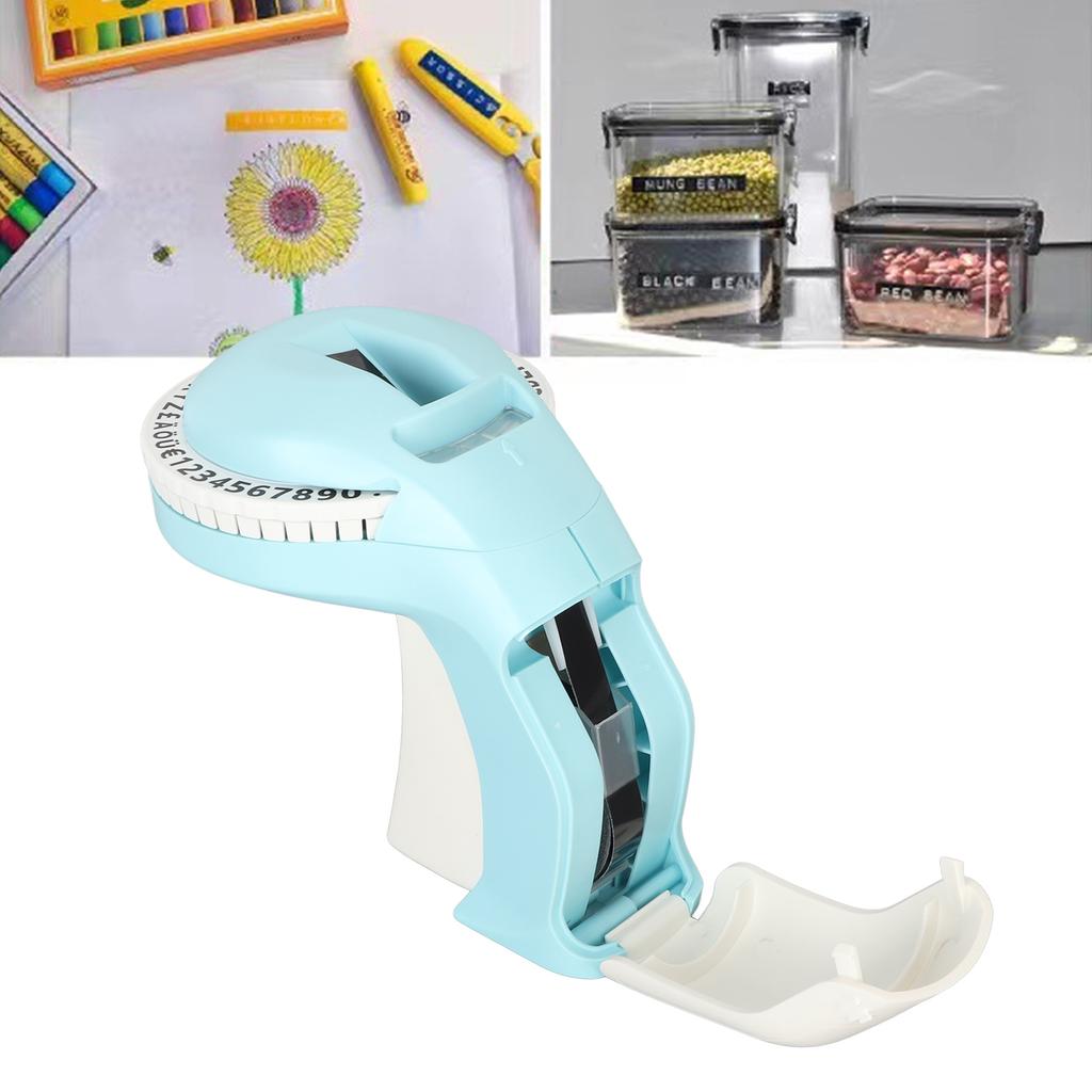 Embossing Label Maker 47 Printable Characters 600dpi Easy Control Label Making Embosser for Craft   Scrapbooking