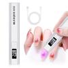 Portable Mini Nail USB LED Battery Level Countdown UV Light for Quick for Hands and Perfect for Professionals and Easy To Carry [2025 Latest] Light,