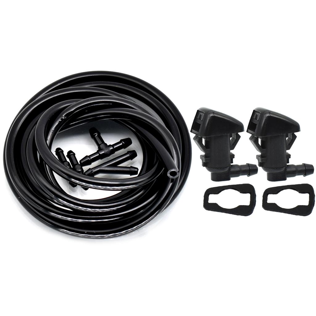 Front Windshield Wiper Washer Spray Jet Nozzle For Jeep Grand Cherokee WK2 2011-2019 Liberty KK Commander Dodge Nitro Durango
