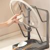 Kitchen Pot Lid Storage Rack, Pot Lid Holder While Cooking, Pot Lid Organizer Rack, Lid and Spoon Rest, for Stove Top