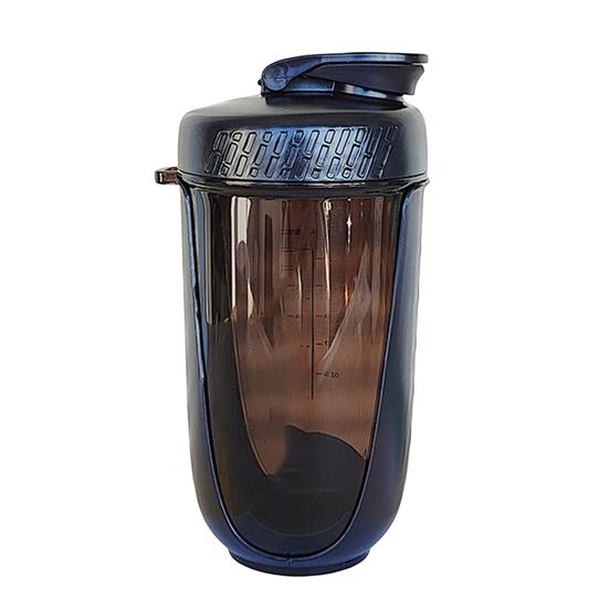 

Yousheng 1 комплект, 590 мл, бутылка-шейкер, большая емкость, герметичная, устойчивая к падению, термостойкая, для смешивания протеинов, встряхивающая бутылка для воды, для упражнений чёрный