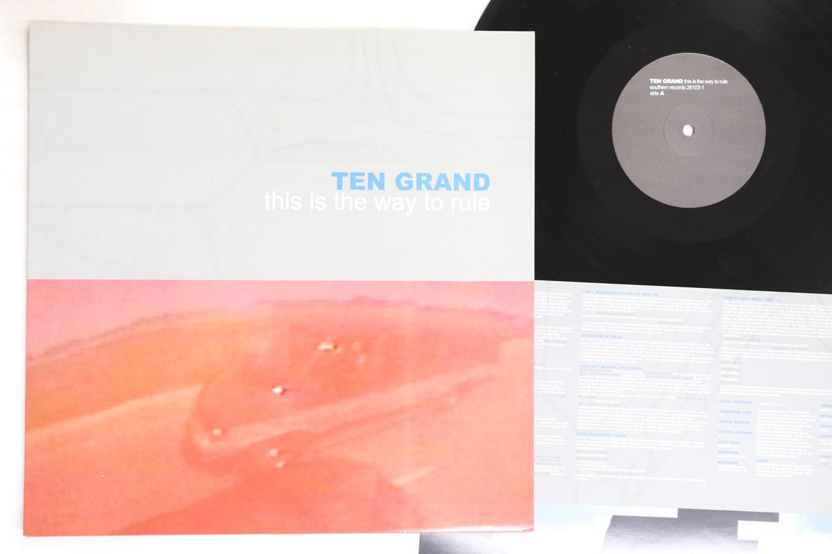 

LP Record TEN GRAND - This Is The Way To Rule 281031 SOUTHERN 2002 UK Rock Used