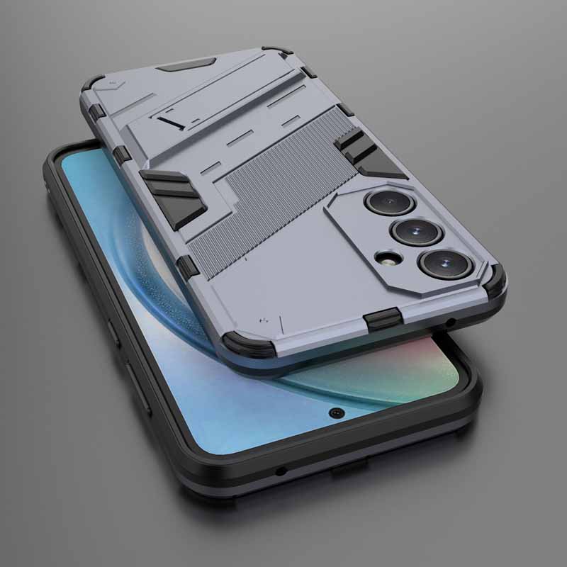 Shockproof Case For Samsung A15 A25 A35 A55 A05 A05S Armor Holder Back Coque for Galaxy A14 A24 A34 A54 5G A04 A04S A04E Cover