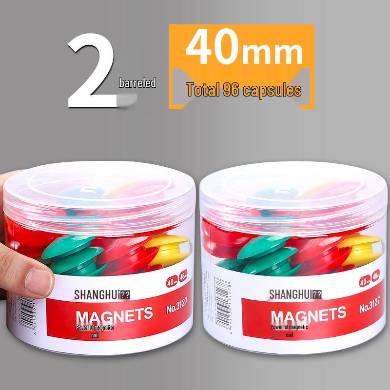 Colorful Round Magnetic Chalkboard Stickers with Strong Magnets for Whiteboards