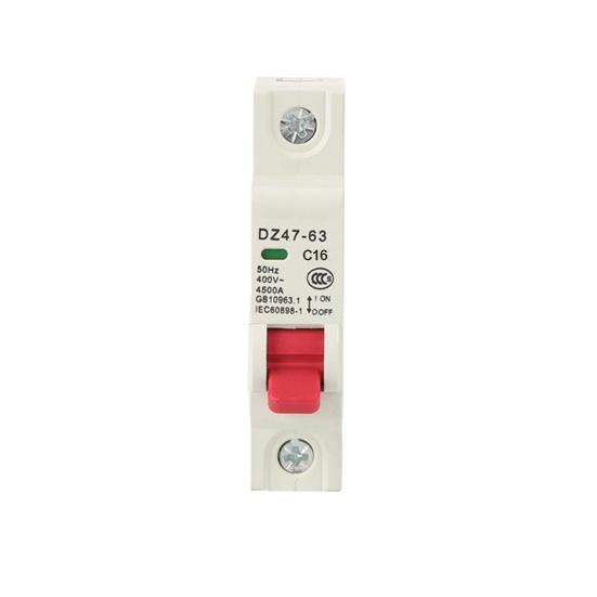 DZ47-63/1P 10/16/20/32/40/63A Mini Circuit Breaker Household Leakage Protector