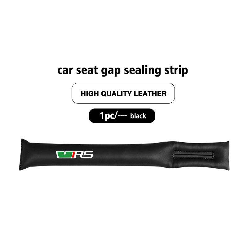DAYB7 Leather Car Seat Gap Filler Leak Proof Soft Pad Drop Spacer For Skoda VRS Octavia 2 3 Kamiq MK3 Kodiaq Karoq Superb Fabia