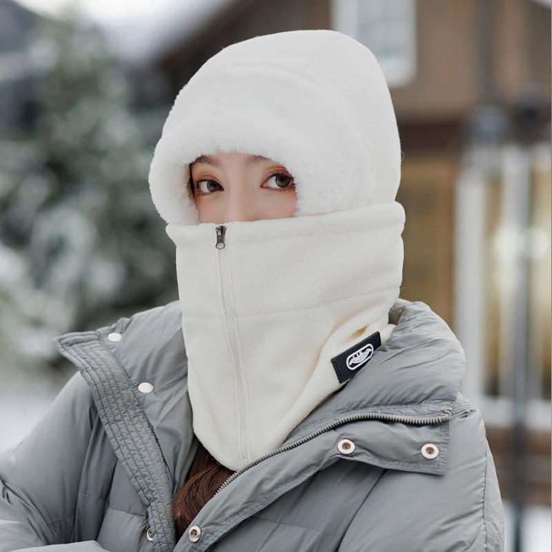 

Шапка Шарф Интегрированный Женский Зимний Для Верховой Езды Плюс Бархатный Толстый Зимний Теплый Маска Защита Ушей Шапка Верховая Езда Холод Шапка Лей Фэн