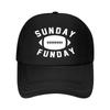 Sunday Funday Football Vintage Baseball Cap  Mesh Baseball Cap Dad Hat Hip Hop Snapback Cap