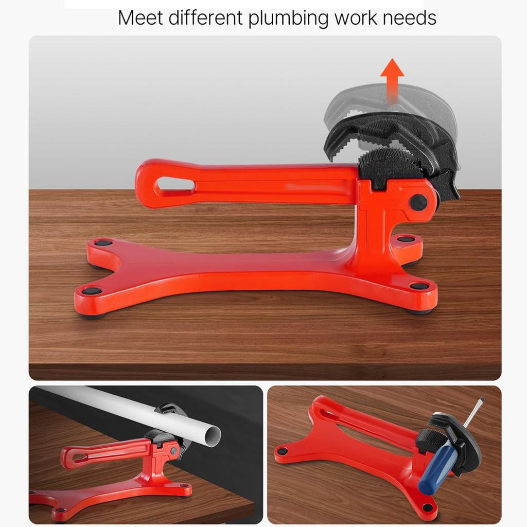 Zacisk do rur 1 cal 1/8 cala do 1 cala 1/2 cala Zakres zacisku Stop aluminium Imadło hydrauliczne do konserwacji mechanicznej Naprawy domowe