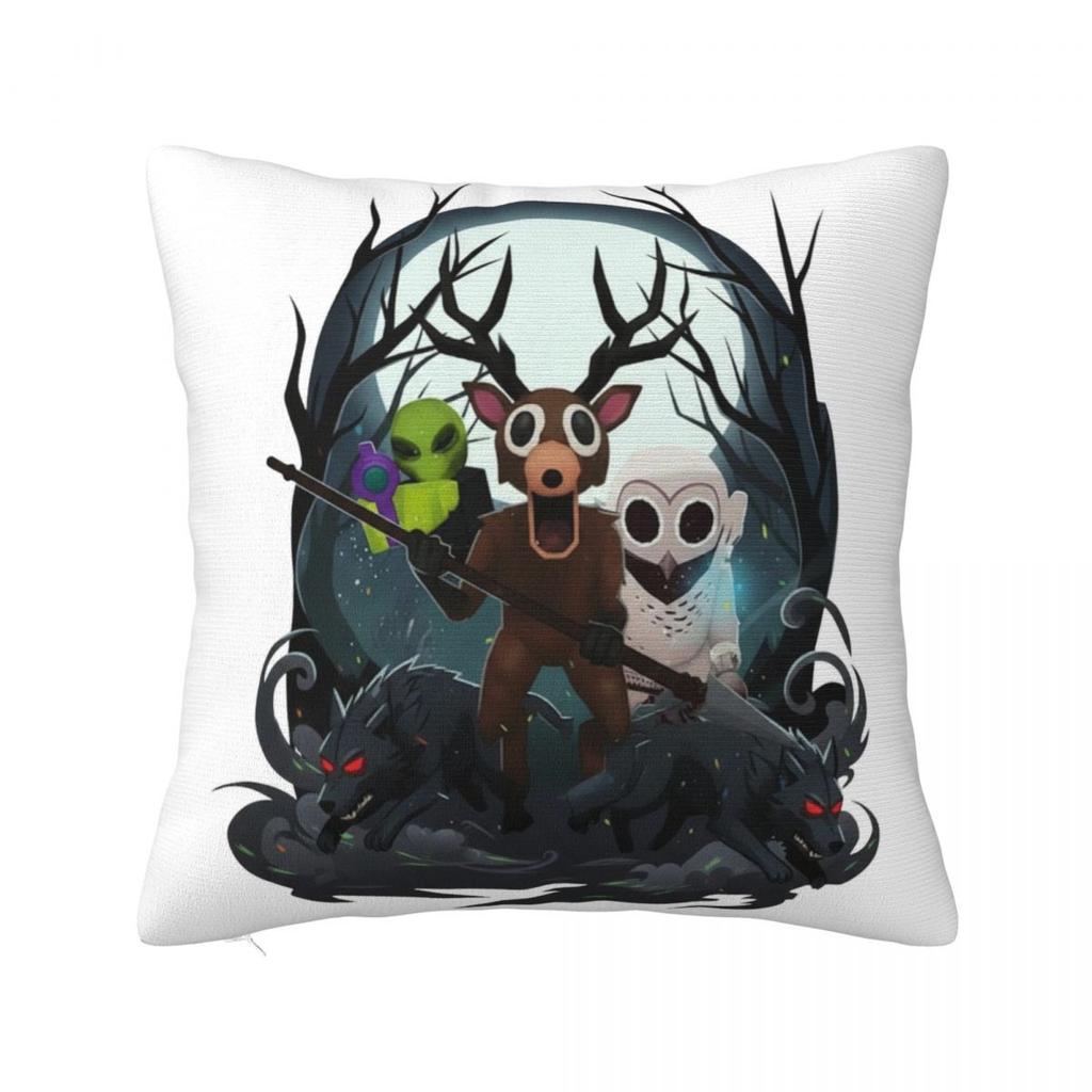 99 Nights In The Forest Pillow Cover Kawaii Pillow Case For Sofa Home Decoration Cushion Cover Square Custom Diy Pillowcases