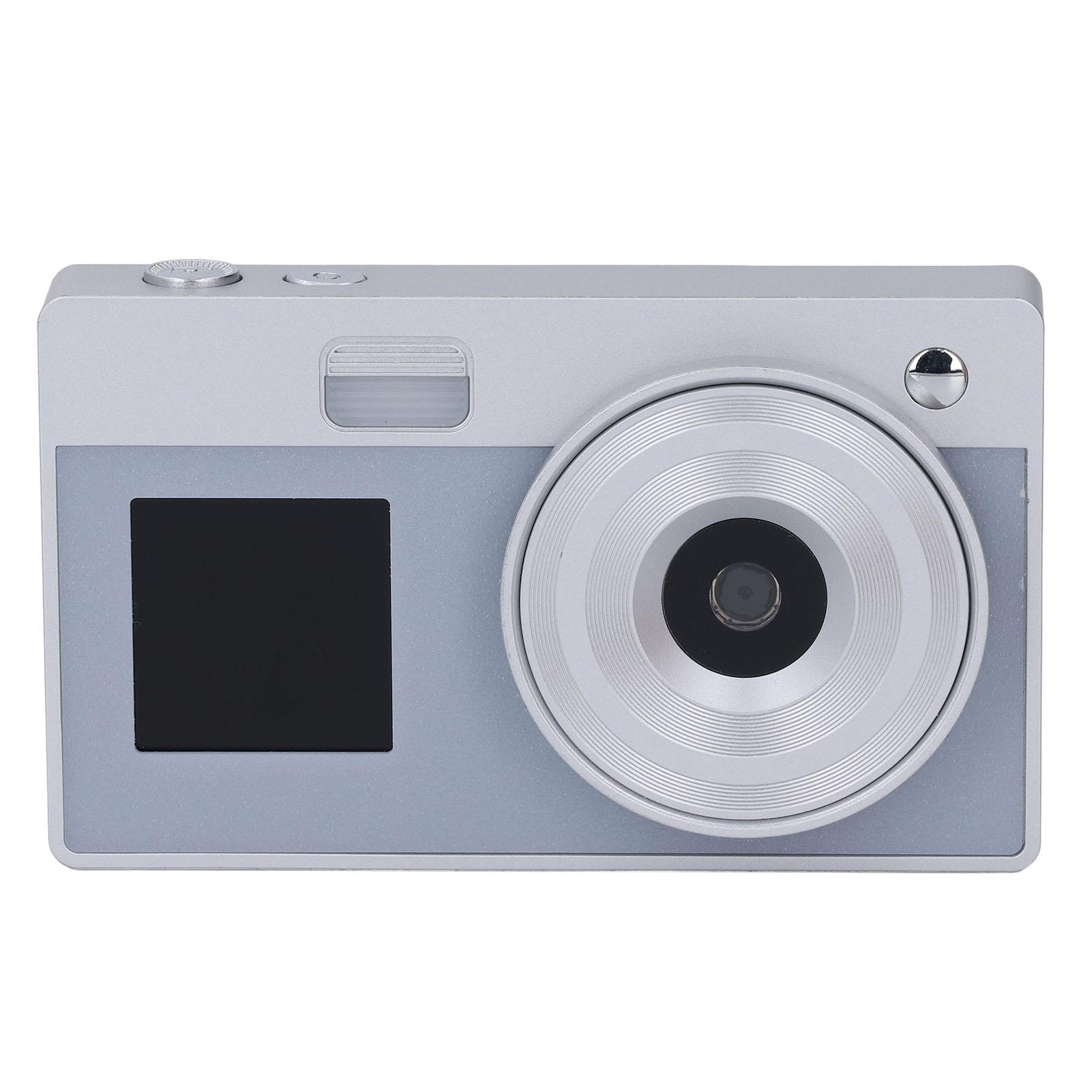 

Цифровий фотоапарат 1080P 48МП 16x Зум Подвійний екран Стабілізація зображення Режим селфі Портативний компактний фотоапарат для without TF card